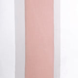 8ft Dusty Rose Spandex Fitted Open Arch Wedding Arch Cover, Double-Sided U-Shaped Backdrop Slipcover