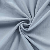 Set of 2 Dusty Blue Spandex Fitted Wedding Arch Covers for Round Top and Double Arch#whtbkgd