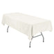 54x96Inch Ivory Polyester Linen Rectangle Tablecloth