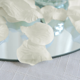 Ivory Silk Rose Petals: Add Elegance and Romance to Your Event Decor