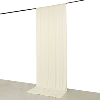 <strong>Luxurious Ivory Spandex Backdrop Panels</strong>