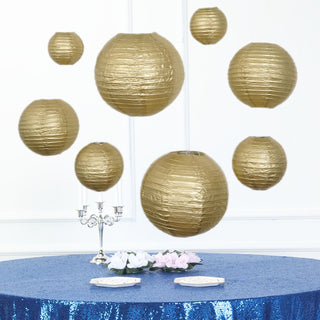 <h3 style="margin-left:0px;"><strong>Gold Hanging Lanterns: Perfect for Creating Ambiance</strong>