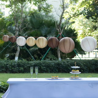 <h3 style="margin-left:0px;"><span style="background-color:#ffffff;color:#1d1f25;">Elevate Any Event with Natural Brown Paper Lanterns</span>