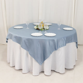 <h3 style="margin-left:0px;"><span style="background-color:transparent;color:#111111;">Timeless Elegance with the Dusty Blue Lamour Satin Overlay</span>