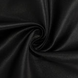 72x72inch Black Lamour Satin Table Overlay, Square Tablecloth Topper#whtbkgd