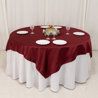 <h3 style="margin-left:0px;"><span style="background-color:transparent;color:#111111;">Timeless Elegance with the Burgundy Lamour Satin Overlay</span>