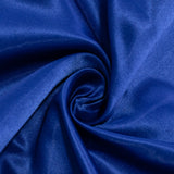 72x72inch Royal Blue Lamour Satin Table Overlay, Square Tablecloth Topper#whtbkgd