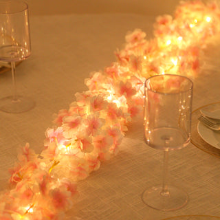 <h3 style="margin-left:0px;"><strong>Whimsical Blush Cherry Blossom LED String Lights</strong>