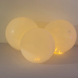 50 Pack Warm White Round Mini LED Balls, Waterproof Battery Operated Balloon Lights