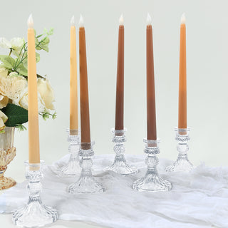 <span style="background-color:transparent;color:#111111;">Realistic Mixed Natural Flameless LED Taper Candles</span>