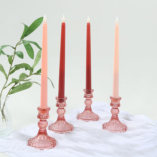 <span style="background-color:transparent;color:#111111;">Realistic Mixed Pink Flameless LED Taper Candles</span>