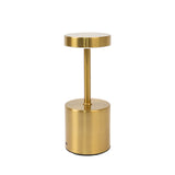 Gold Metal LED Table Lamp – 8inch Cordless USB Rechargeable, Dimmable Touch-Control#whtbkgd_99
