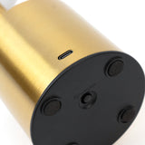 Gold Metal LED Table Lamp – 8inch Cordless USB Rechargeable, Dimmable Touch-Control Night Light