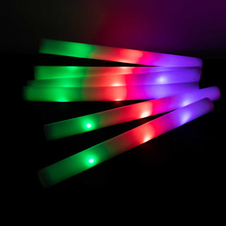 <strong>Eye-Catching Multicolor LED Foam Glow Sticks</strong>