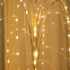 4ft Warm White 180 LED Artificial Weeping Willow Tree With Plug-in Adapter, Fairy Lighted White