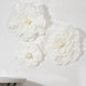 2 Pack | 24inch Large White Real Touch Artificial Foam DIY Craft Roses