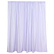 2 Pack Lavender Lilac Polyester Event Curtain Drapes, 10ftx8ft Backdrop Event Panels With Rod Pocket