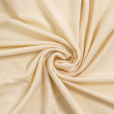8ft Matte Beige Spandex Fitted Wedding Arch Cover For Round Top Chiara Backdrop Stand #whtbkgd