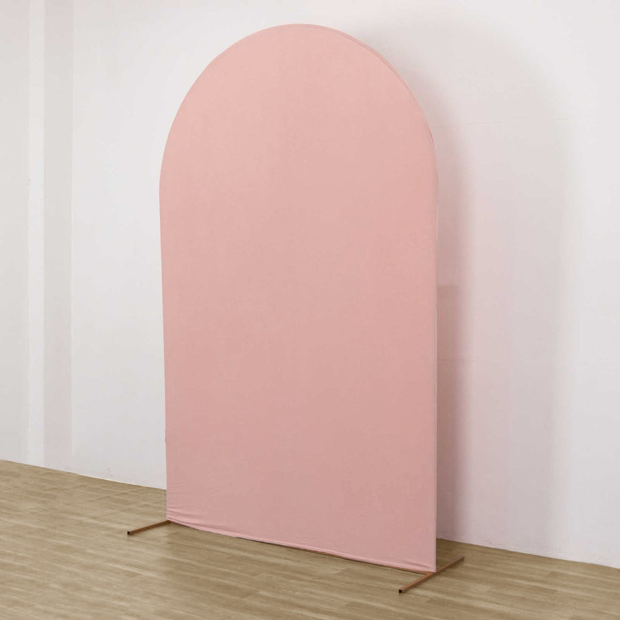 Unleash Your Creativity with the Matte Dusty Rose Spandex Fitted Chiara Stand Cover