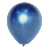 5 Pack | 18Inch Metallic Chrome Royal Blue Latex Helium or Air Balloons#whtbkgd
