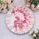 20 Pack Pink Peony Flower Shaped 2-Ply Paper Beverage Napkins For Wedding Shower