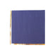 50 Pack | 2 Ply Soft Navy Blue With Gold Foil Edge Party Paper Napkins#whtbkgd