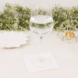 White Soft 2-Ply Disposable Cocktail Napkins - The Perfect Event Essential