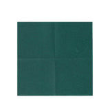 20 Pack | Hunter Emerald Green Soft Linen-Feel Airlaid Paper Cocktail Napkins, Absorbent#whtbkgd