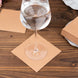 20 Pack Terracotta (Rust) Soft Linen-Feel Airlaid Paper Cocktail Napkins