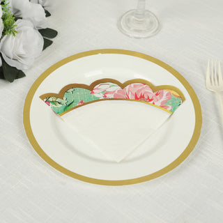 <span style="background-color:rgb(255,255,255);color:rgb(29,31,37);">Classic Sophistication with Mixed Vintage Floral Paper Cocktail Napkins</span>