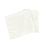 5 Pack Ivory Cotton Blend Cloth Napkins, Washable Reusable Table Dinner Napkins#whtbkgd