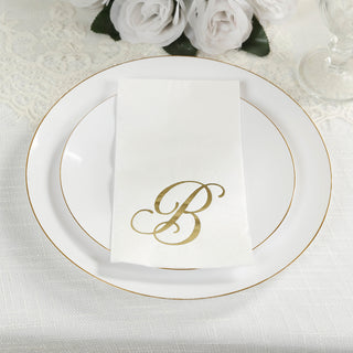Monogram "B" Styling Ideas
