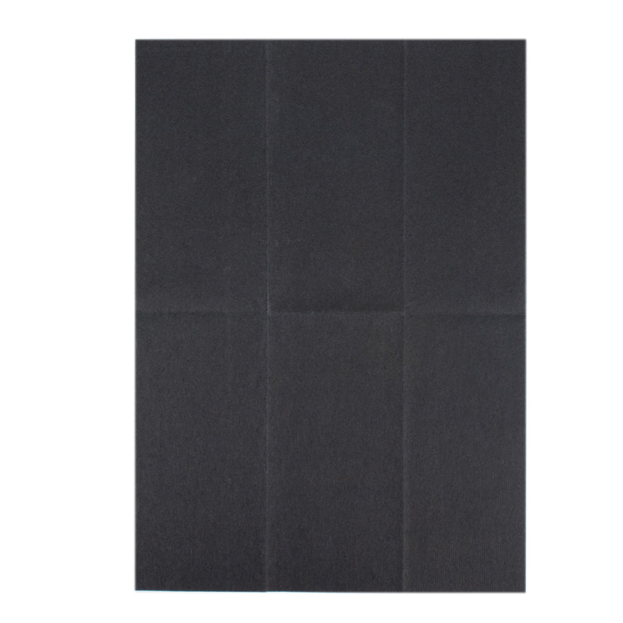 20 Pack | Black Soft Linen-Feel Airlaid Paper Dinner Napkins#whtbkgd