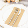 20 Pack | Natural Soft Linen-Feel Airlaid Paper Dinner Napkins
