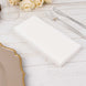 20 Pack White Soft Linen-Feel Airlaid Paper Dinner Napkins, Highly Absorbent Disposable