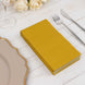 50 Pack 2 Ply Soft Gold Disposable Party Napkins, Wedding Reception Dinner Paper Napkins
