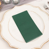 50 Pack 2 Ply Soft Hunter Emerald Green Wedding Reception Dinner Paper Napkins, Cocktail Beverage