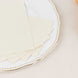 50 Pack 2 Ply Soft Ivory Disposable Party Napkins, Wedding Reception Dinner Paper Napkins