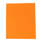 50 Pack 2 Ply Soft Orange Disposable Party Napkins, Wedding Reception Dinner Paper Napkins