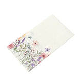 50 Pack Wildflower Butterfly Paper Party Napkins, Soft 2-Ply Highly Absorbent