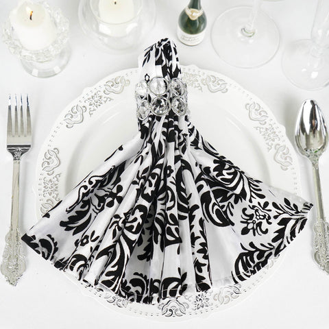 Flocking Taffeta Napkin
