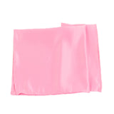 Lamour Satin Napkins - Pink, 20"x20", 5 Pack