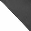 5 Pack | Charcoal Gray Seamless Cloth Dinner Napkins, Wrinkle Resistant Linen | 17inchx17inch