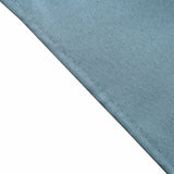 5 Pack | Dusty Blue Seamless Cloth Dinner Napkins, Wrinkle Resistant Linen | 17inchx17inch