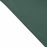 5 Pack | Hunter Emerald Green Seamless Cloth Dinner Napkins, Wrinkle Resistant Linen | 17inchx17inch