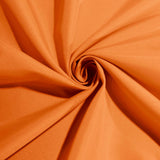 Orange Napkins with Hemmed Edges, Reusable Polyester Dinner Linen Napkins - 17"x17"#whtbkgd