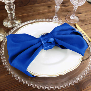 Stylish and Practical Blue Table Linen