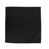 5 Pack Black Scuba Napkins – 17x17, Wrinkle-Free & Stain Resistant Cloth Napkins