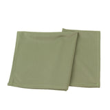 5 Pack Dusty Sage Green Scuba Napkins – 17x17, Wrinkle-Free & Stain Resistant Cloth Napkins