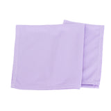 5 Pack Lavender Lilac Scuba Napkins – 17x17, Wrinkle-Free & Stain Resistant Cloth Napkins
